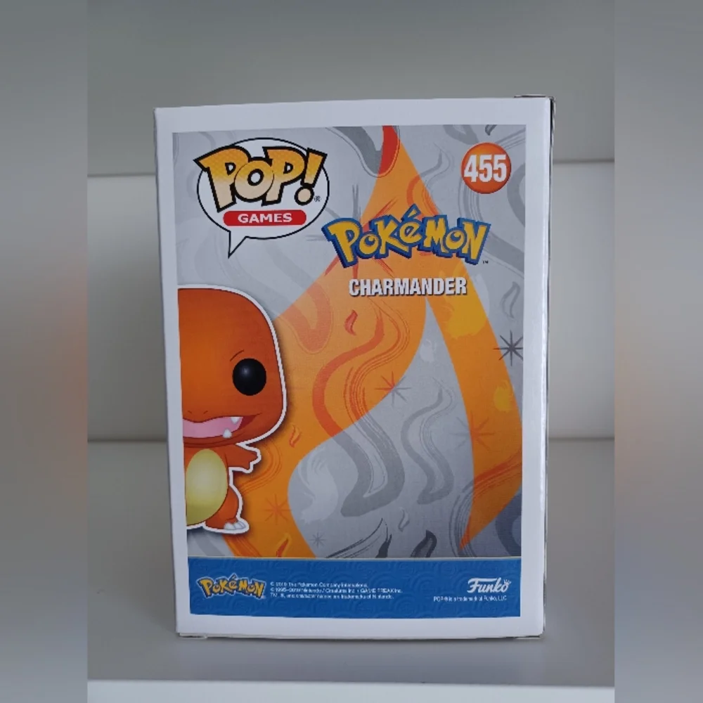 Charmander From Pokemon 455 Games Cartoon Vinyl Figure Funko Pop Toy Collectible